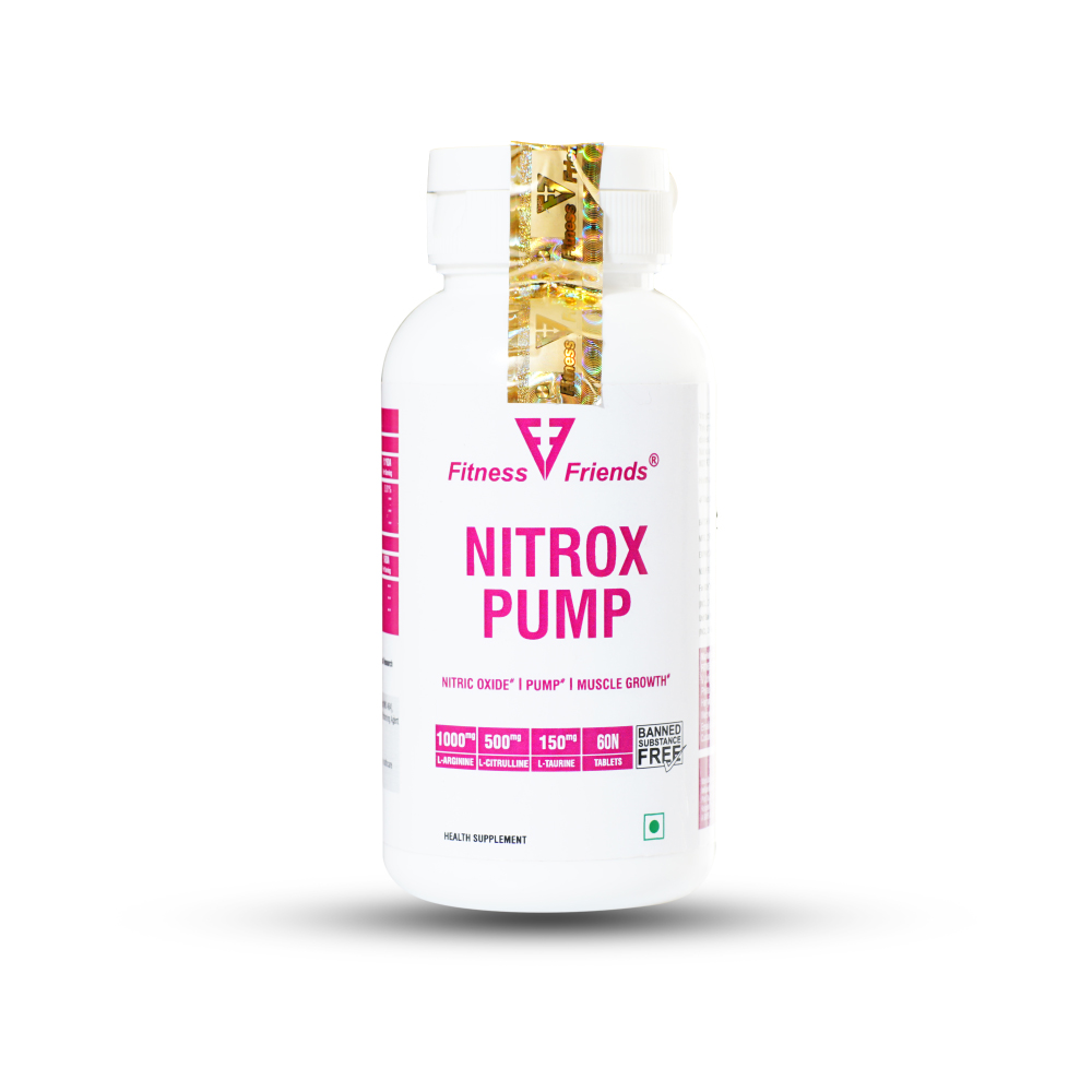 Fitness Friends Nitrox Pump L Arginine 1650mg