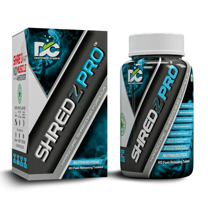 Doctor's Choice Shredz Pro Natural Fat Burner Supplement for Men and Women