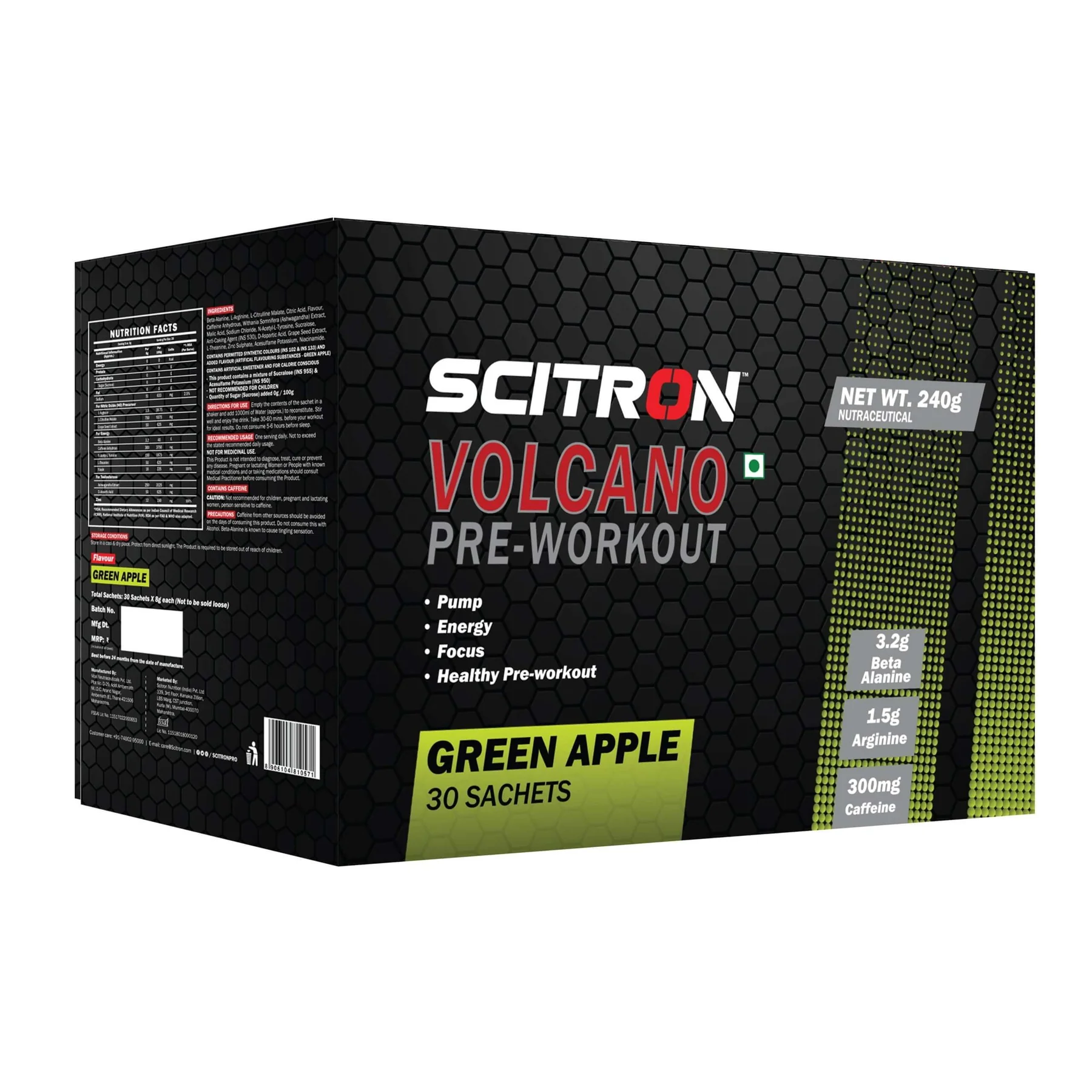 Scitron Volcano Pre-Workout