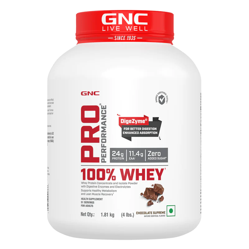 GNC Pro Performance 100% Whey Protein